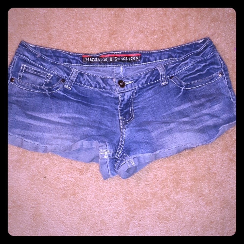 Standards & Practices jean shorts